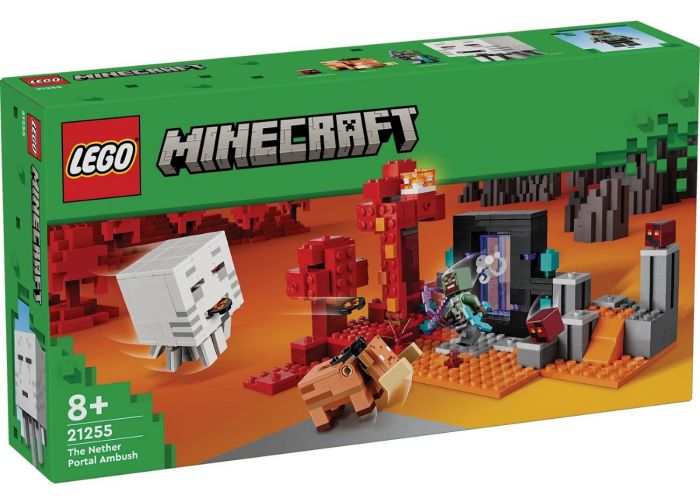 Конструктор LEGO Minecraft Засідка біля порталу в Нижній світ