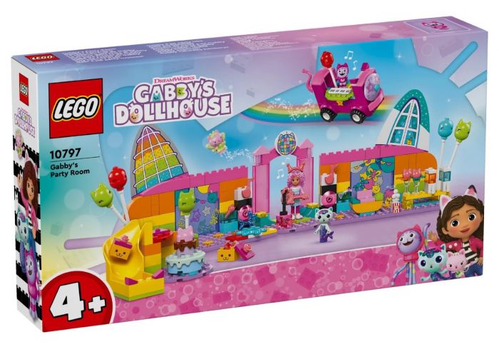 Конструктор LEGO Gabby's Dollhouse Святкова кімната Ґаббі