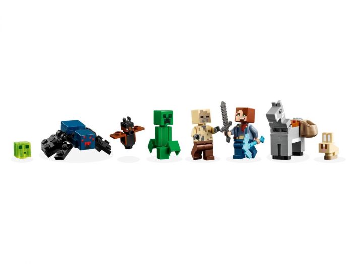 Конструктор LEGO Minecraft Покинута шахта у безплідних землях