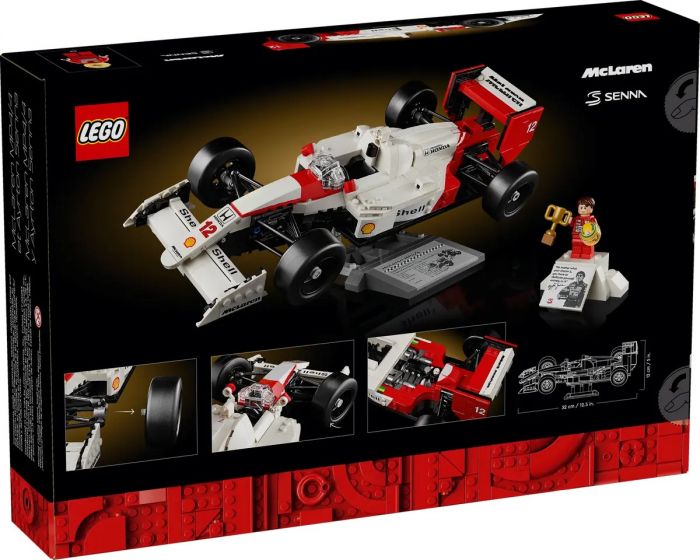 Конструктор LEGO Icons McLaren MP4/4 і Айртон Сенна