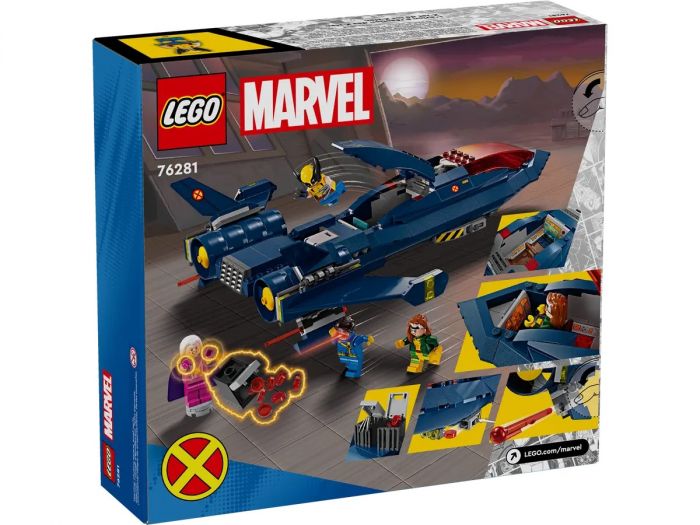 Конструктор LEGO Marvel X-Jet Людей Ікс