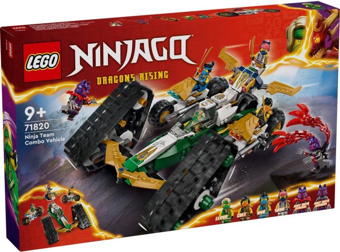 Конструктор LEGO NINJAGO Комбі-автомобіль команди ніндзя