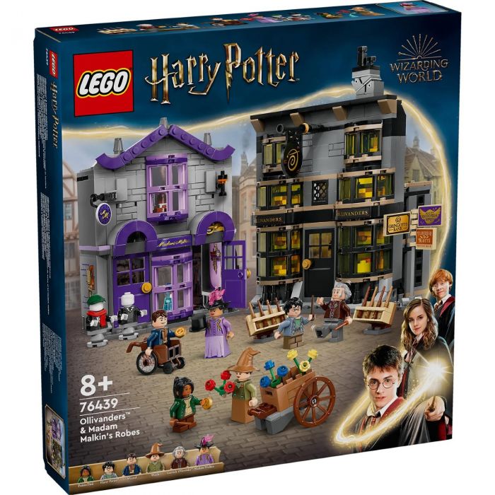 Конструктор LEGO Harry Potter Крамниці Олівандера й мантій від Мадам Малкін