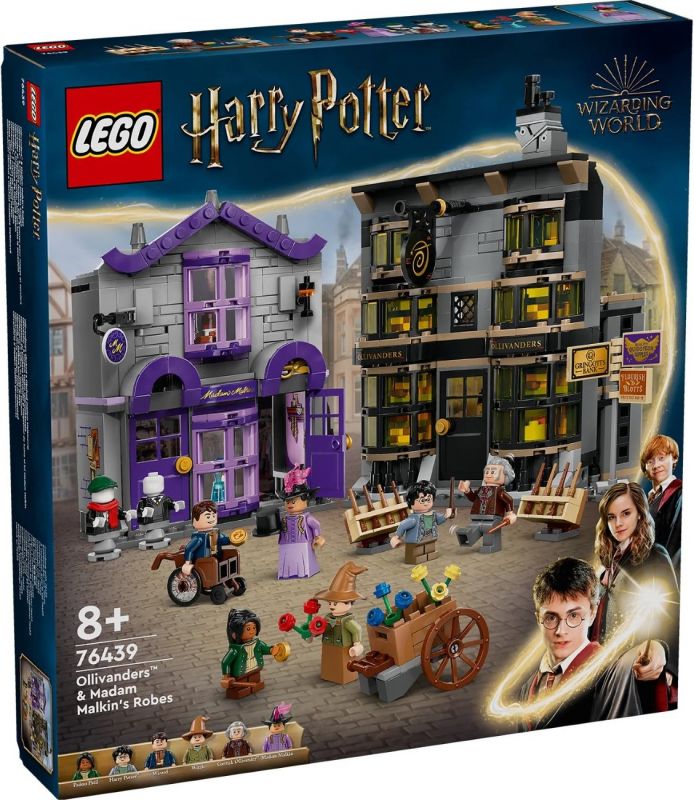 Конструктор LEGO Harry Potter Крамниці Олівандера й мантій від Мадам Малкін