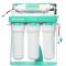 Фільтр зворотного осмосу Ecosoft P'URE AquaCalcium Mint з помпою на станині, мембрана 75gpd DuPont, картридж AquaCalcium збагачує мінералами, дренаж 1:1