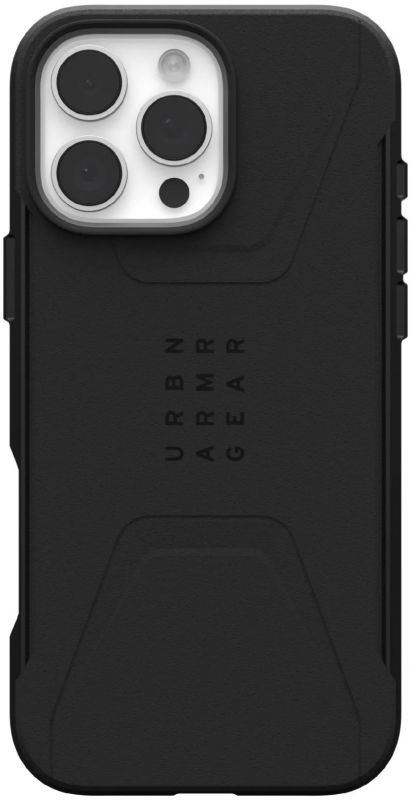 Чохол UAG для iPhone 16 Pro Max, Civilian Magsafe, Black