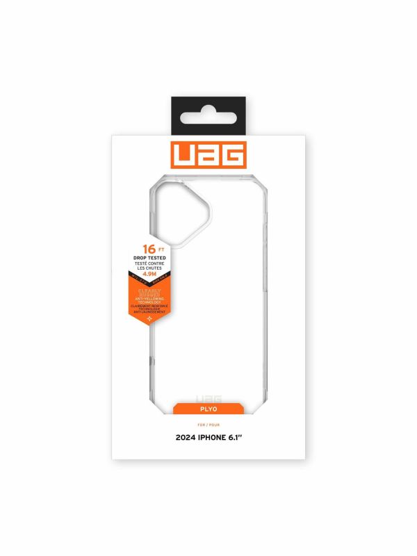 Чохол UAG для iPhone 16, Plyo, Ice