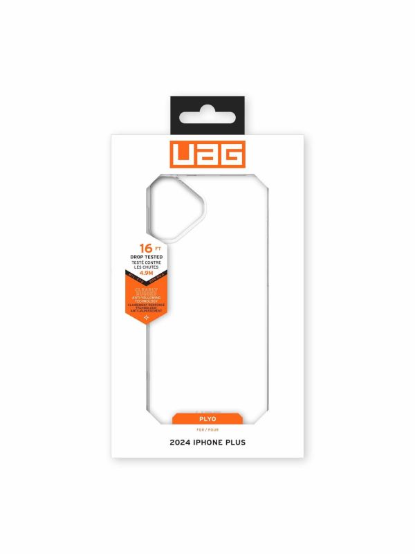 Чохол UAG для iPhone 16 Plus, Plyo, Ice