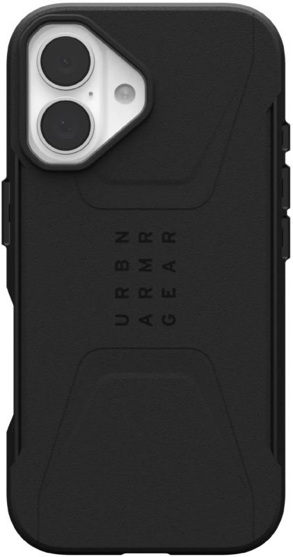 Чохол UAG для iPhone 16, Civilian Magsafe, Black