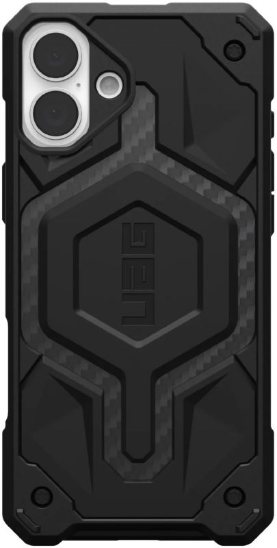 Чохол UAG для iPhone 16 Plus, Monarch Pro Magsafe, Carbon Fiber