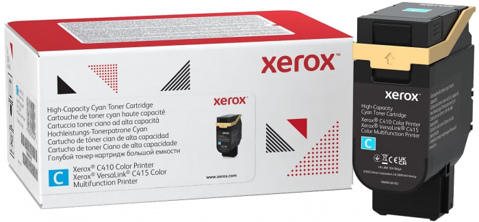 Тонер картридж Xerox VLC415/C425 Cyan (7 000 стор)