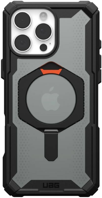 Чохол UAG для iPhone 16 Pro Max, Plasma XTE MagSafe, Black/Orange