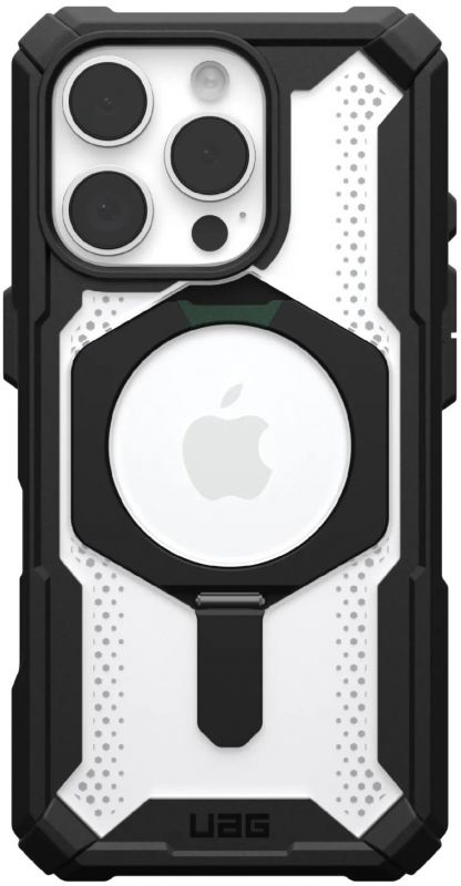 Чохол UAG для iPhone 16 Pro, Plasma XTE MagSafe, Black/Clear