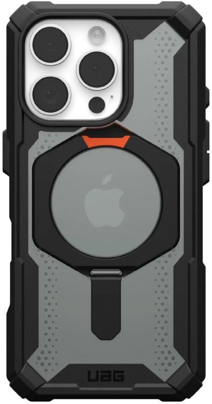 Чохол UAG для iPhone 16 Pro, Plasma XTE MagSafe, Black/Orange