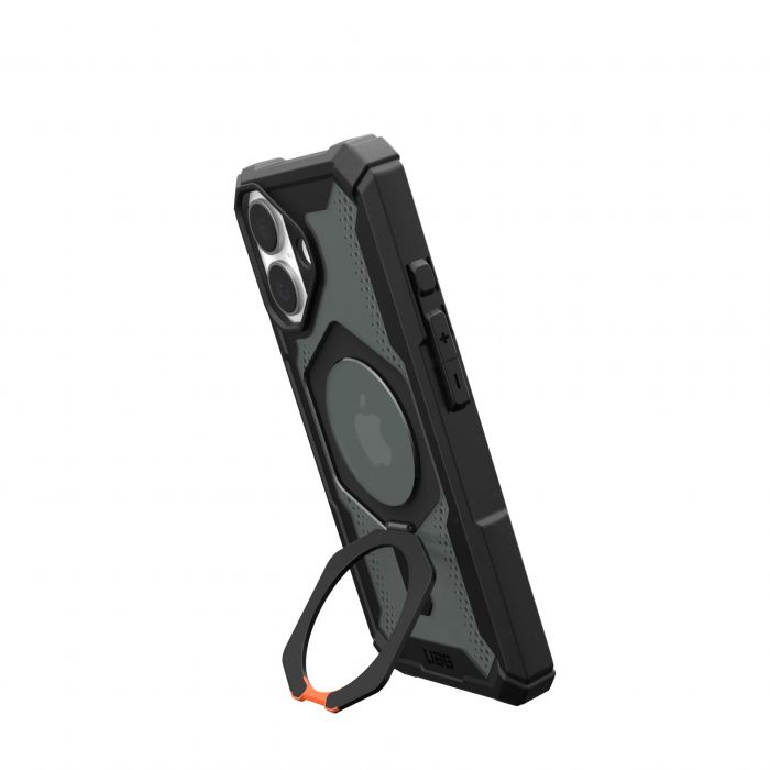 Чохол UAG для iPhone 16, Plasma XTE MagSafe, Black/Orange