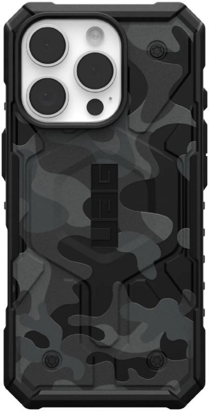 Чохол UAG для iPhone 16 Pro, Pathfinder SE Magsafe, Midnight Camo