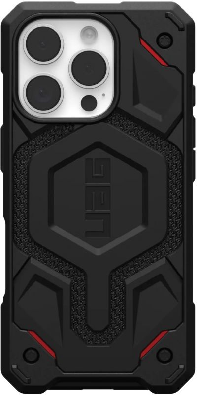 Чохол UAG для iPhone 16 Pro, Monarch Pro Magsafe, Kevlar Black