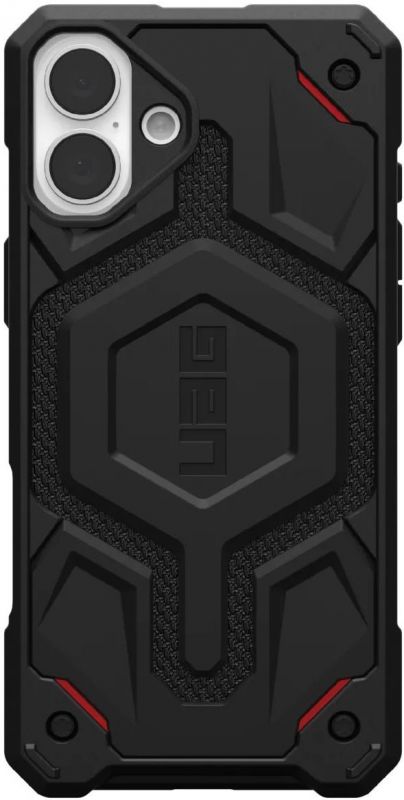 Чохол UAG для iPhone 16, Monarch Pro Magsafe, Kevlar Black