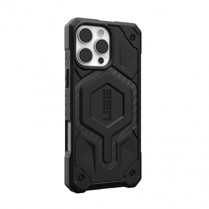 Чохол UAG для iPhone 16 Pro Max, Monarch, Carbon Fiber