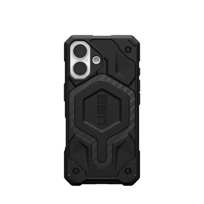 Чохол UAG для iPhone 16, Monarch, Carbon Fiber