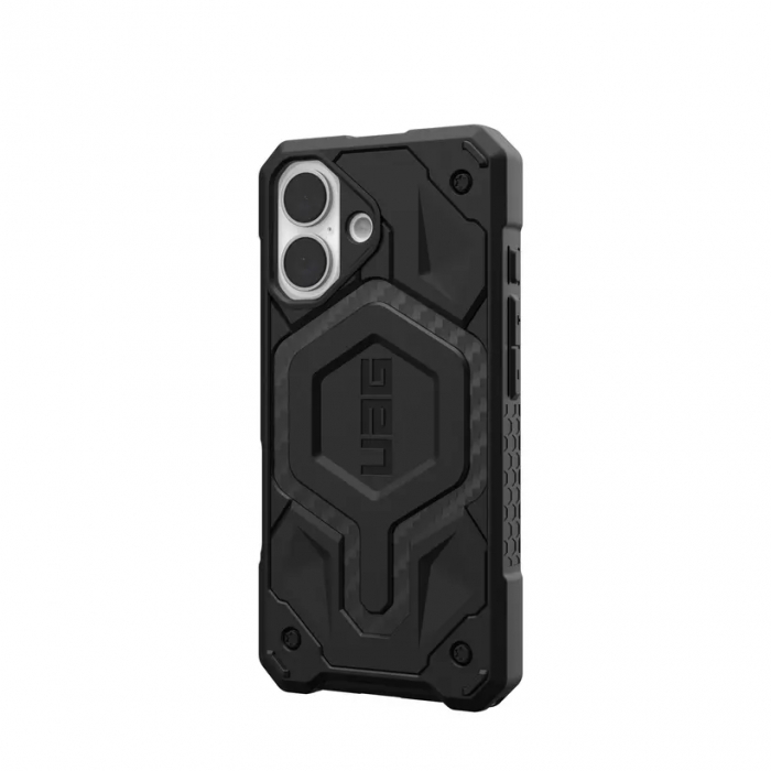 Чохол UAG для iPhone 16, Monarch, Carbon Fiber