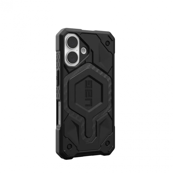 Чохол UAG для iPhone 16, Monarch, Carbon Fiber