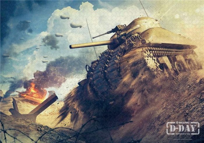 Пазл GoodLoot World of Tanks D-DAY 1000 ел.