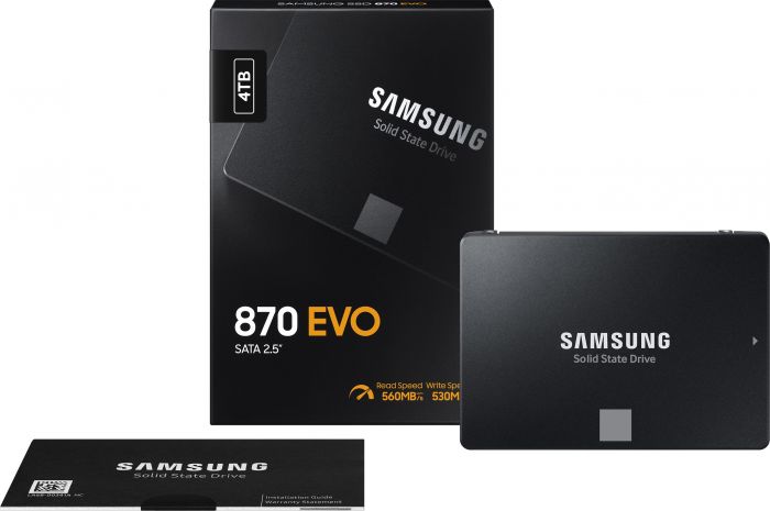 Накопичувач SSD Samsung 2.5" 4TB SATA 870EVO