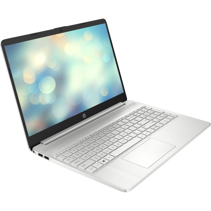 Ноутбук HP 15s-fq5039ua 15.6" FHD IPS AG, Intel i3-1215U, 16GB, F512GB, UMA, DOS, сріблястий