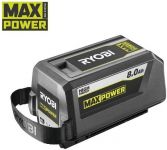 Акумулятор Ryobi Max Power RY36B80B High Energy 36В 8А·год 1.88кг Акумулятор Ryobi Max Power RY36B80B High Energy 36В 8А·год 1.88кг