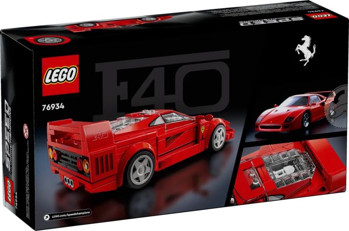 Конструктор LEGO Speed Champions Суперкар Ferrari F40