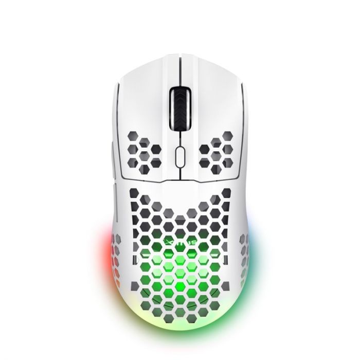 Миша Trust GXT 928 Helox, WL/USB-A, білий