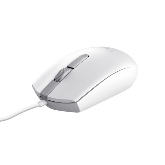 Миша Trust TM-101, USB-A, білий