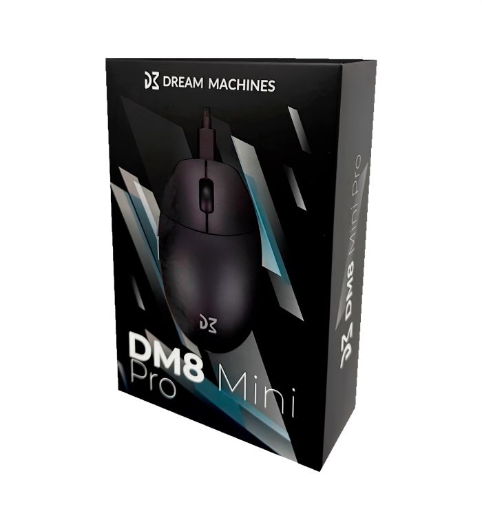 Миша ігрова Dream Machines DM8 Mini USB Pro Black