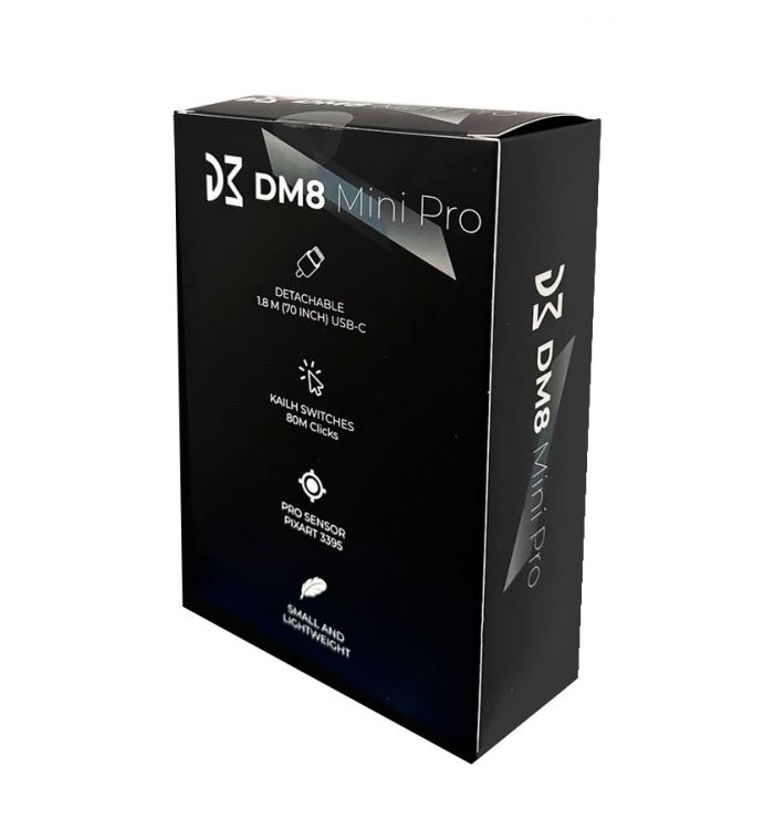 Миша ігрова Dream Machines DM8 Mini USB Pro Black