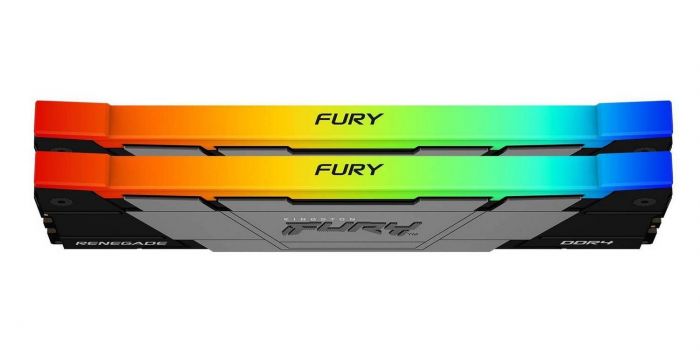 Пам'ять ПК Kingston DDR4 16GB KIT (8GBx2) 3600 FURY Renegade RGB