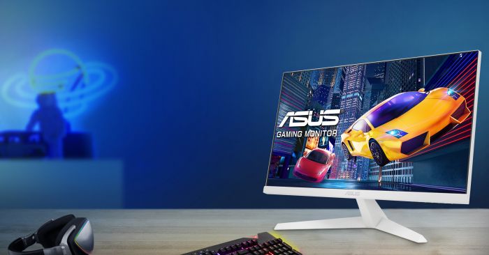 Монітор Asus 27" VY279HF-W HDMI, Audio, IPS, 100Hz, 1ms, AdaptiveSync, білий