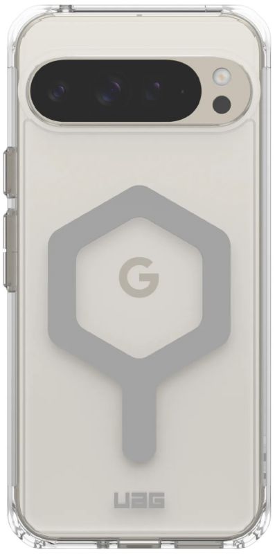 Чохол UAG для Google Pixel 9 Pro XL, Plyo Pro Magnetic, Ice/Silver