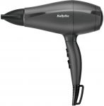 Фен Babyliss Super Light Pro, 2000Вт, 3 режими, HTDC мотор, тонкий концентратор 6 мм, чорний