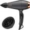 Фен Babyliss Air Pro, 2200Вт, 2 режими, дифузор, іоніз-я, хол. обдув, чорний