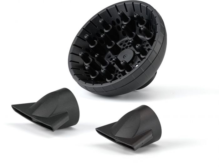 Фен Babyliss Air Pro, 2200Вт, 2 режими, дифузор, іоніз-я, хол. обдув, чорний