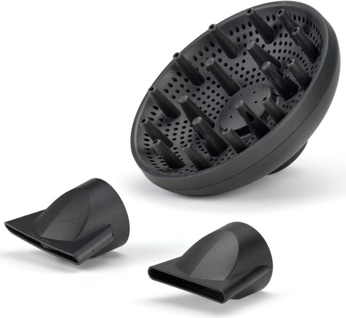 Фен Babyliss Air Power Pro, 2300Вт, 3 режими, дифузор, іоніз-я, хол. обдув, кераміка, чорно-рожевий