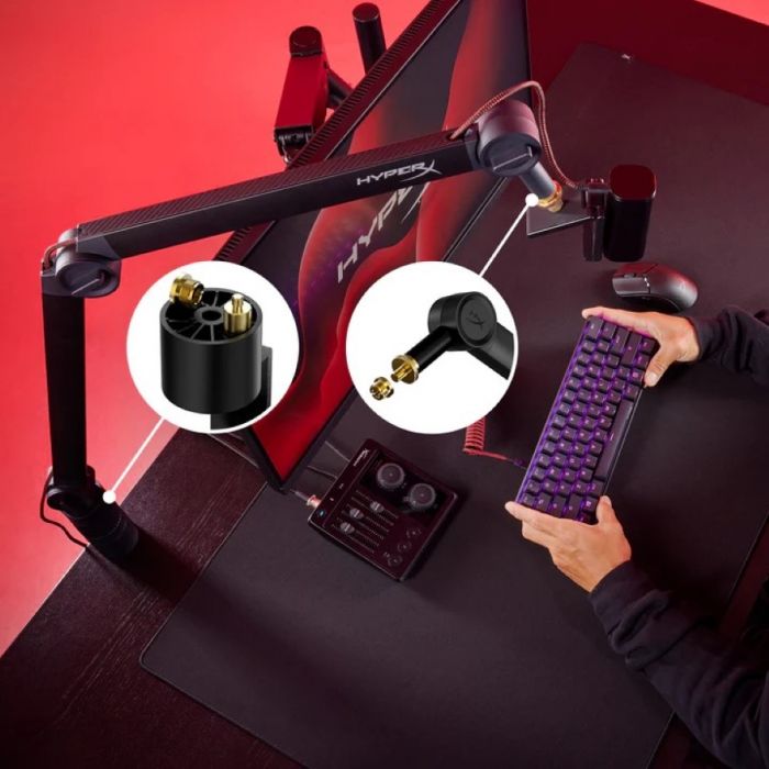 Тримач мікрофону HyperX Caster Mic, чорний