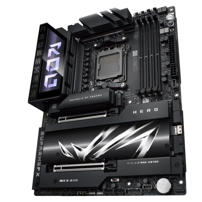 Материнcька плата ASUS ROG CROSSHAIR X870E HERO sAM5 X870E 4xDDR5 M.2 HDMI WiFi BT ATX