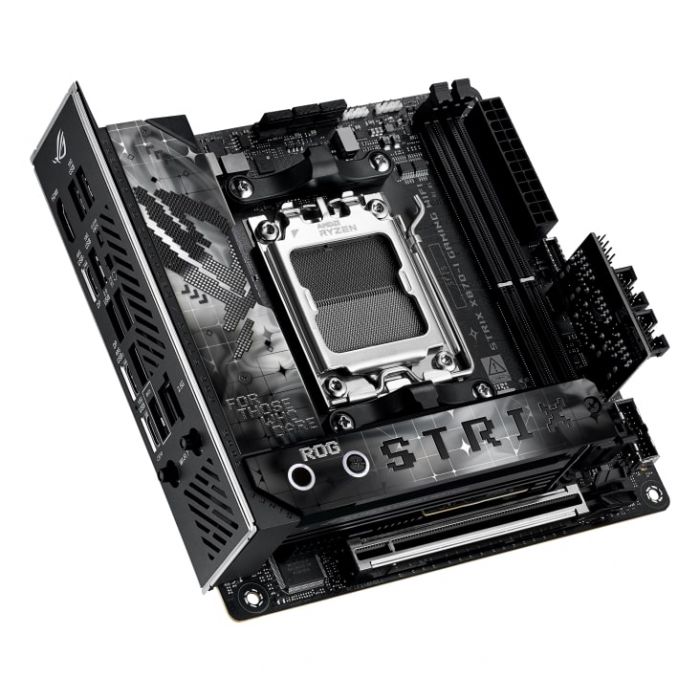 Материнcька плата ASUS ROG STRIX X870-I GAMING WIFI sAM5 X870 2xDDR5 M.2 HDMI WiFi BT mITX