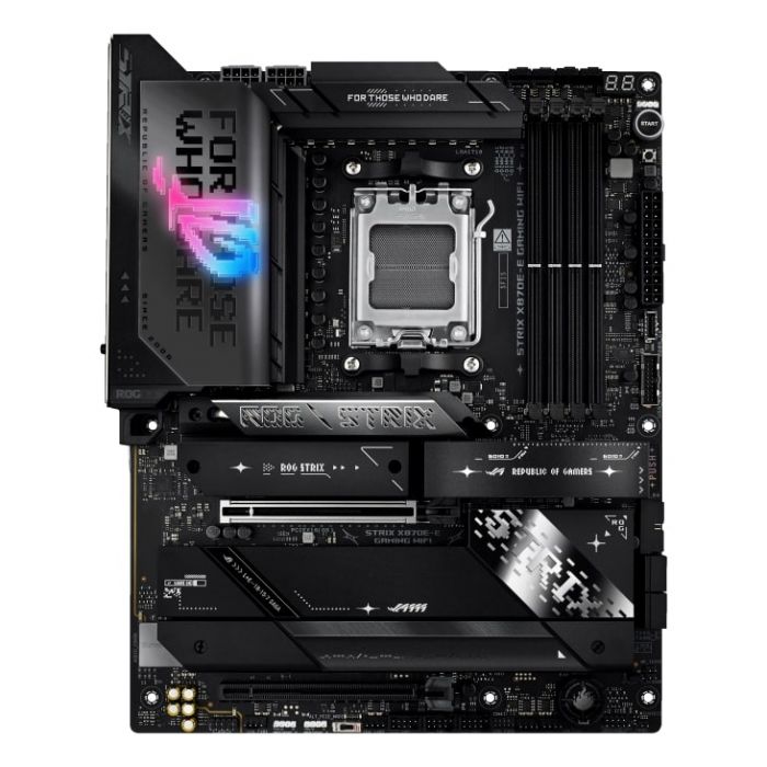 Материнcька плата ASUS ROG STRIX X870E-E GAMING WIFI sAM5 X870E 4xDDR5 M.2 HDMI WiFi BT ATX