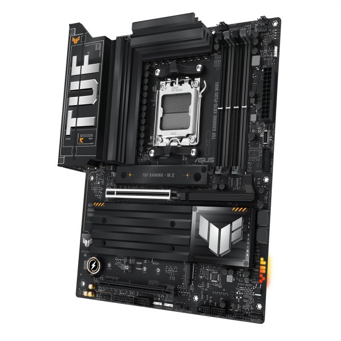 Материнcька плата ASUS TUF GAMING X870-PLUS WIFI sAM5 X870 4xDDR5 M.2 HDMI WiFi BT ATX