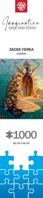 Пазл GoodLoot Imagination: Jacek Yerka Harbor 1000 ел.