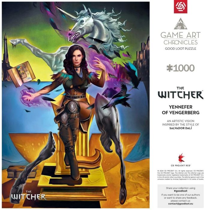 Пазл GoodLoot The Witcher Yennefer & Salvador Dali 1000 ел.