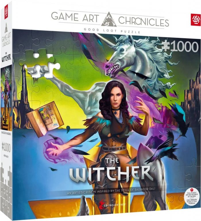 Пазл GoodLoot The Witcher Yennefer & Salvador Dali 1000 ел.
